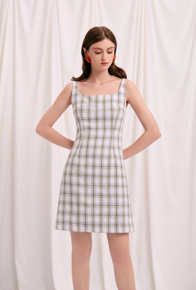 Gingham dress outlet petite